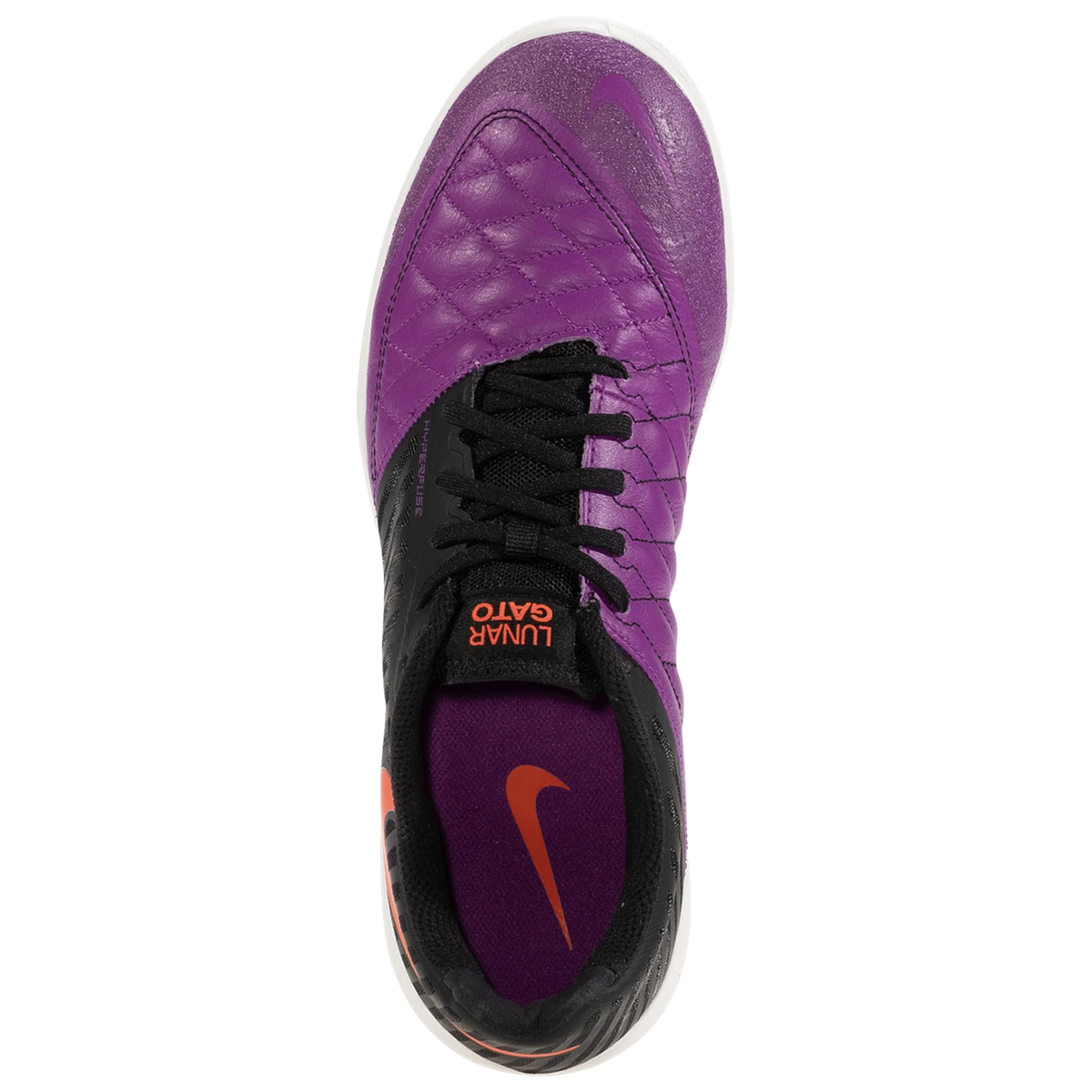 Nike LunarGato II Indoor Soccer Shoes (Bold Berry/Bright Crimson)
