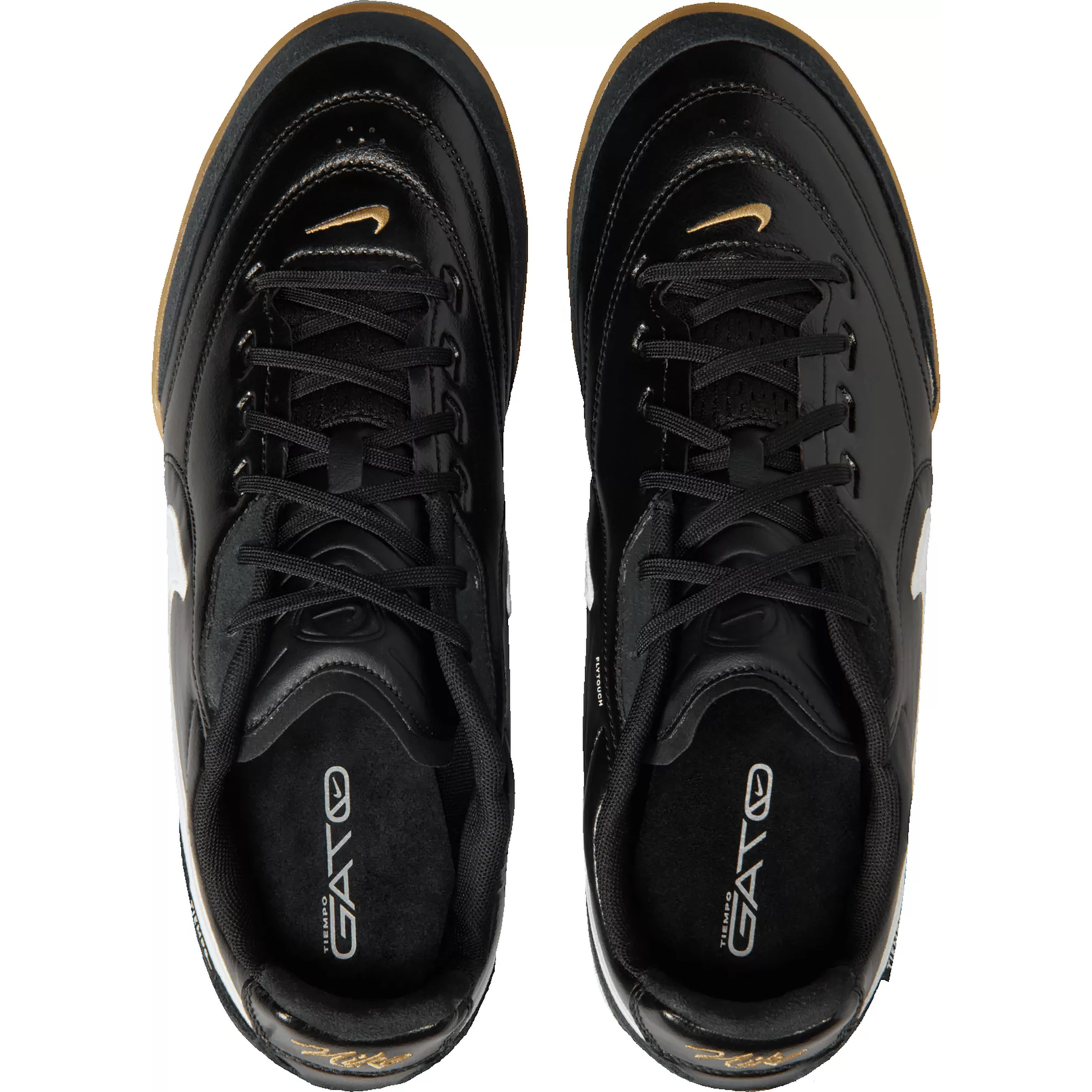 Nike Tiempo Streetgato Indoor Soccer Shoes (Black/White)