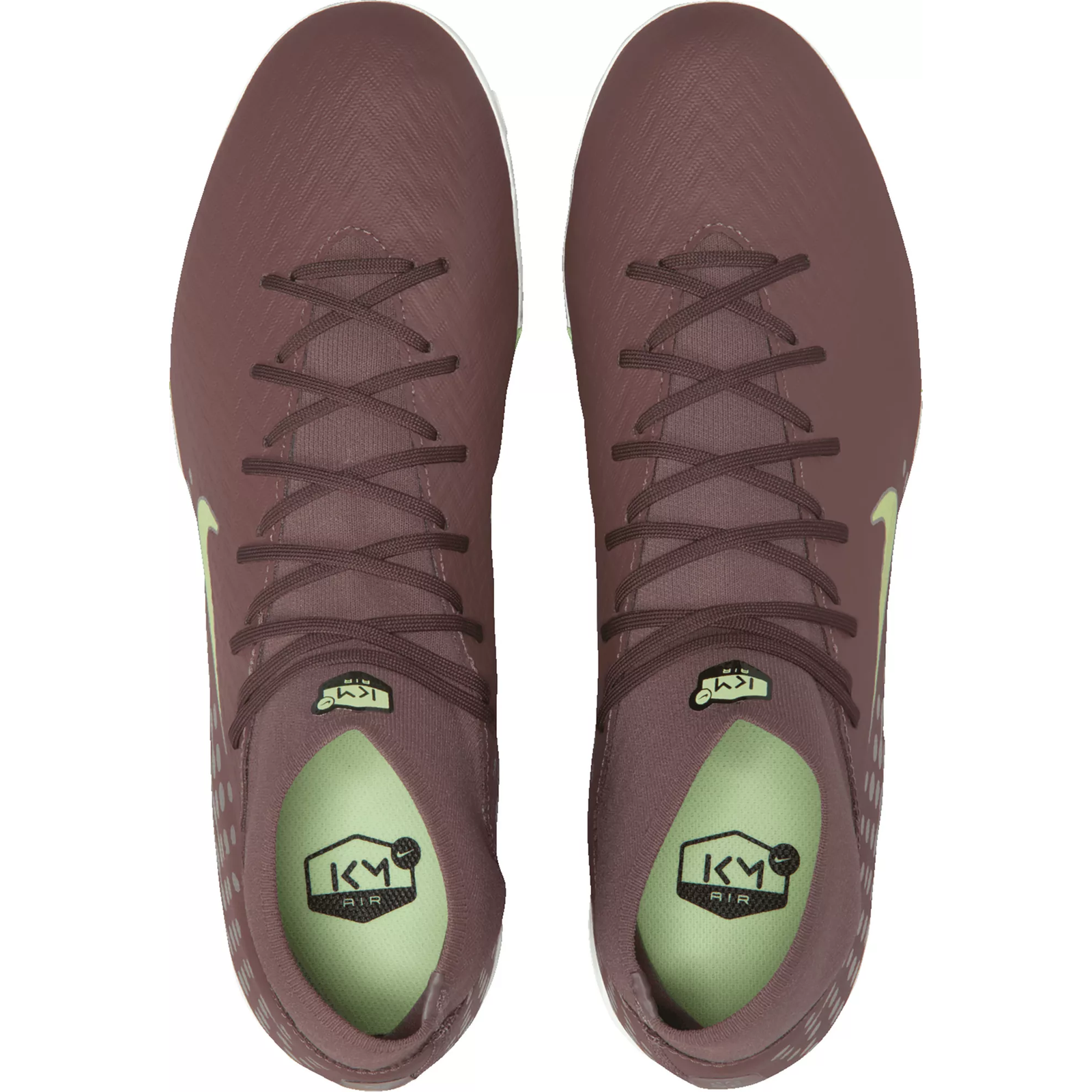 Nike Zoom Superfly 10 Academy KM Turf Soccer Shoes (Plum Eclipse/Metallic Silver)