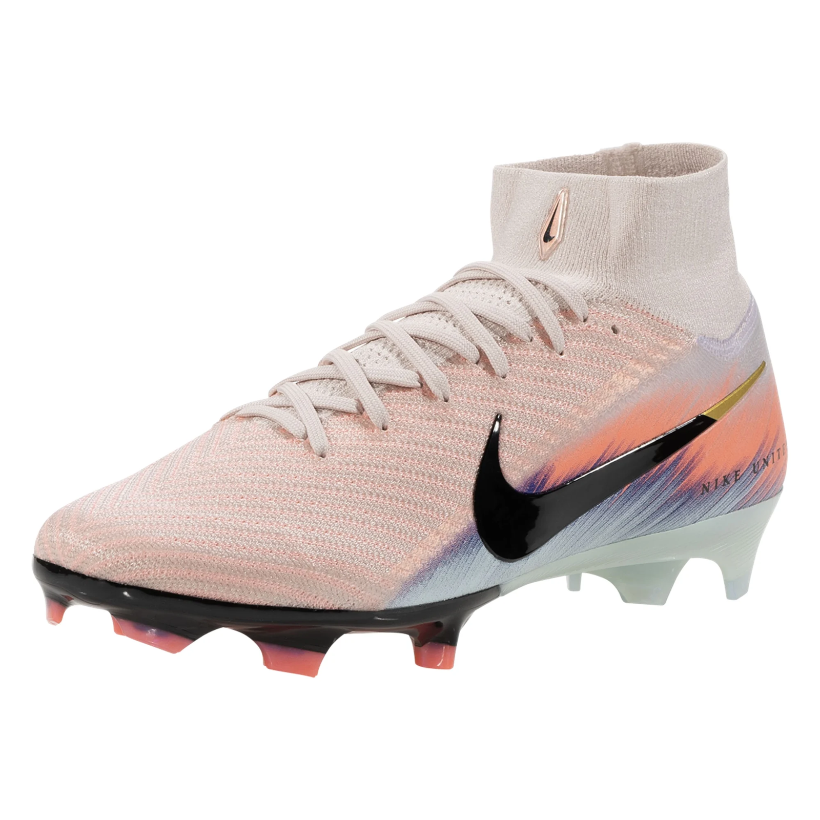 Nike Zoom Superfly 10 Elite NU2 Firm Ground Soccer Cleats (Silt Red/Racer Blue)