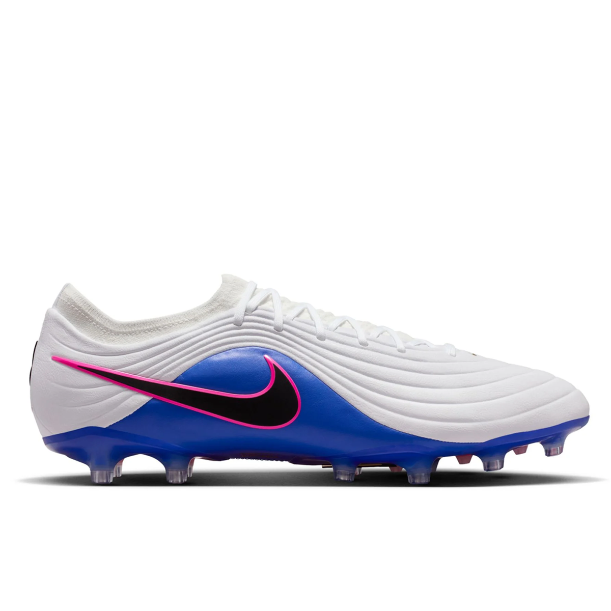 Nike Tiempo Maestro Elite AG-Pro Soccer Cleats (White/Black/Racer Blue)