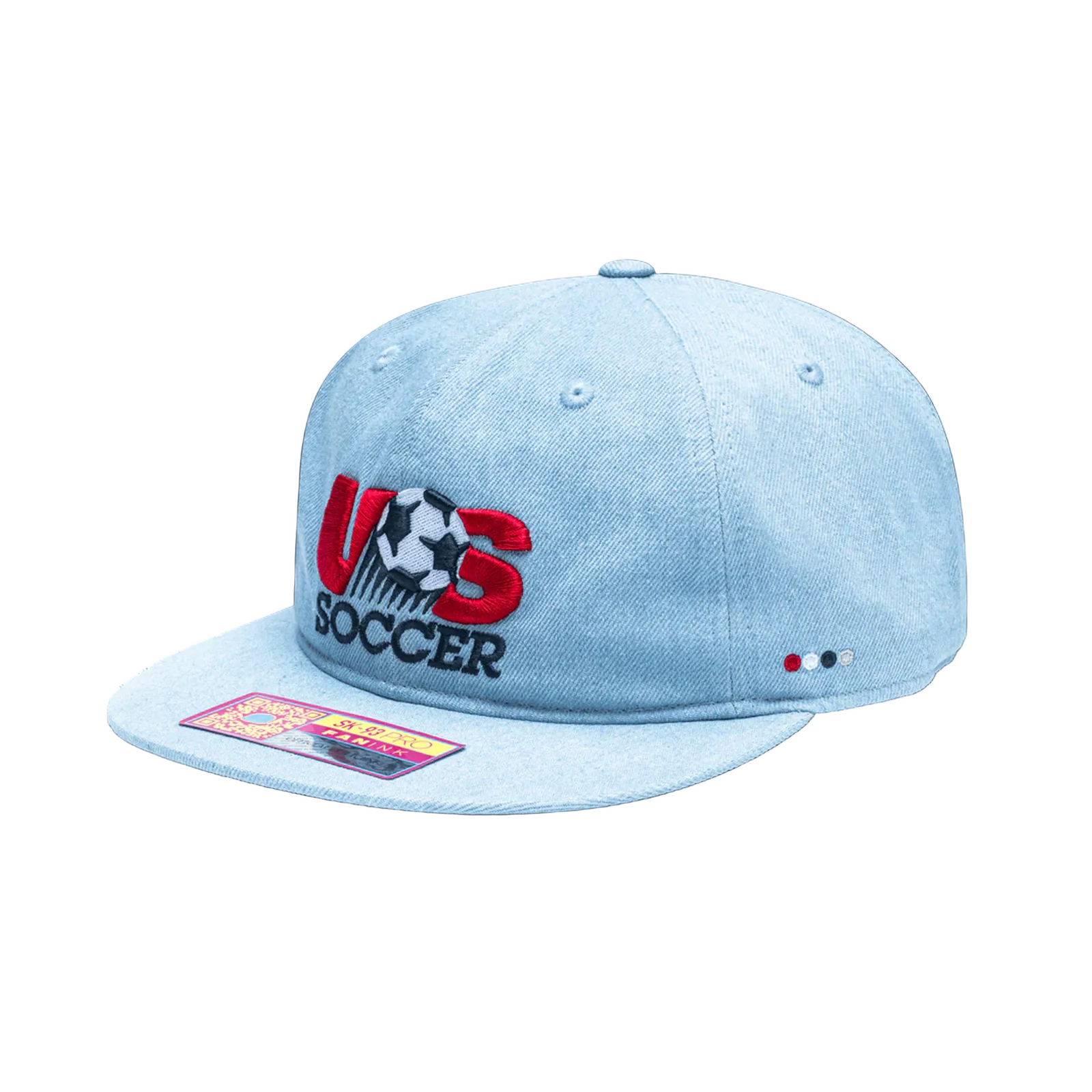 Fan Ink United States Making History Snapback Hat (Light Blue)