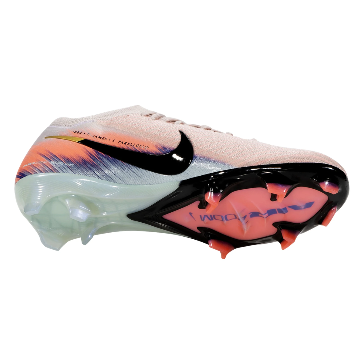 Nike Zoom Vapor 16 Elite NU2 Firm Ground Soccer Cleats (Silt Red/Racer Blue)