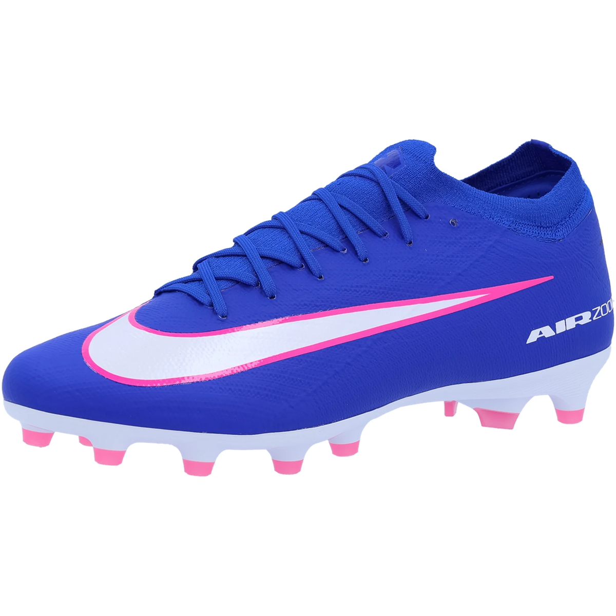 Nike Zoom Superfly 10 Pro Firm Ground Soccer Cleats (Racer Blue/White)