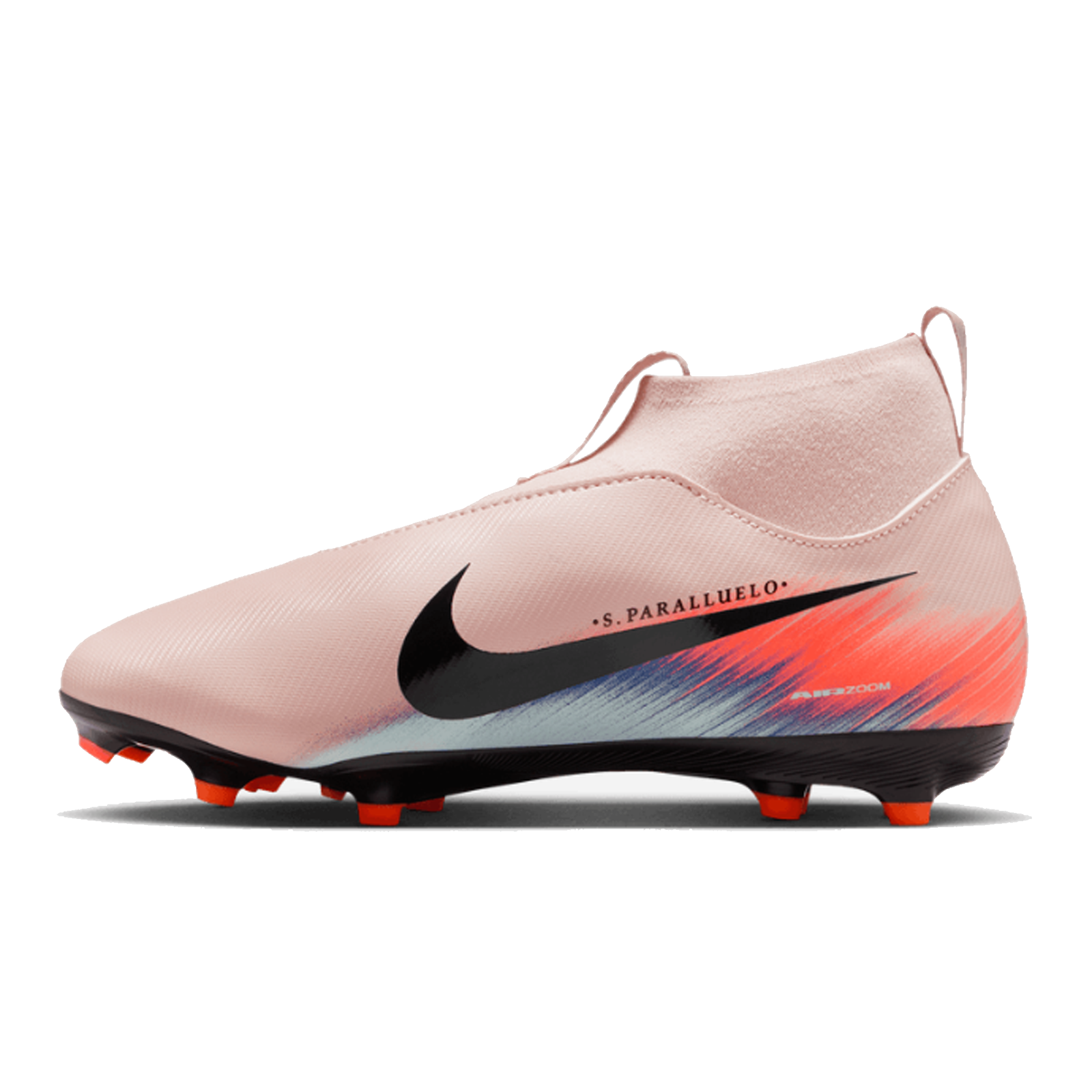 Nike Jr Zoom Superfly 10 Academy NU2 Firm Ground/Multi Ground Soccer Cleats (Silt Red/Racer Blue)