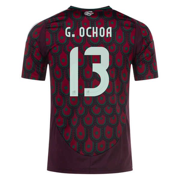 Adidas Mens Mexico Guillermo Ochoa Home Jersey 24/25 (Multicolor)