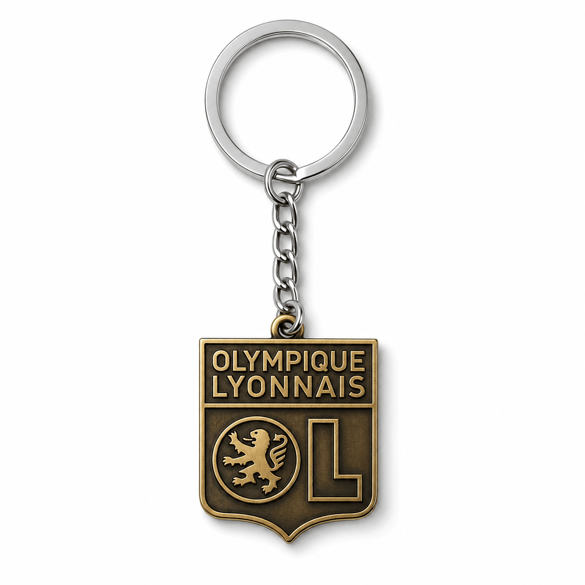 Olympique Lyonnais Metal Keychain | SoccerWearhouse