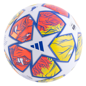 adidas UEFA Champions League Pro Official Match Ball 23/24 (White/Glory Blue/Flash Orange)