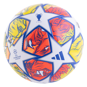 adidas UEFA Champions League Pro Official Match Ball 23/24 (White/Glory Blue/Flash Orange)