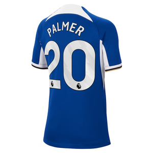 Nike Youth Chelsea Cole Palmer Home Jersey 23/24 (Rush Blue/White/Club Gold)