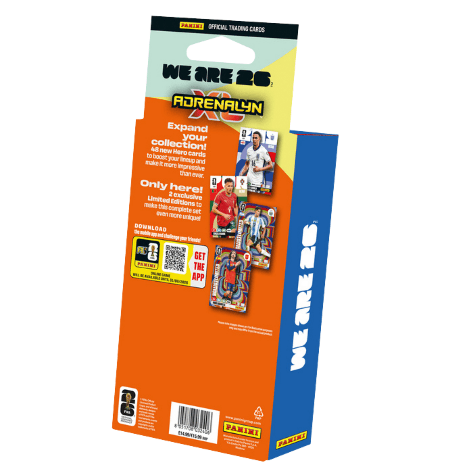 Panini Adrenalyn XL 2026 FIFA World Cup Upgrade Blaster Box (Multi) | SoccerWearhouse