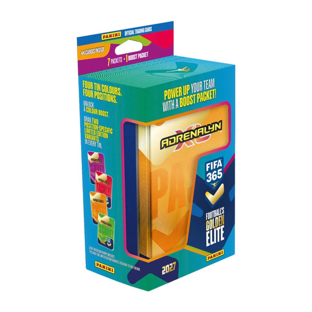 Panini Adrenalyn XL FIFA 365 Pass Mega Tin Trading Cards 26/27 (44 Cards) | SoccerWearhouse
