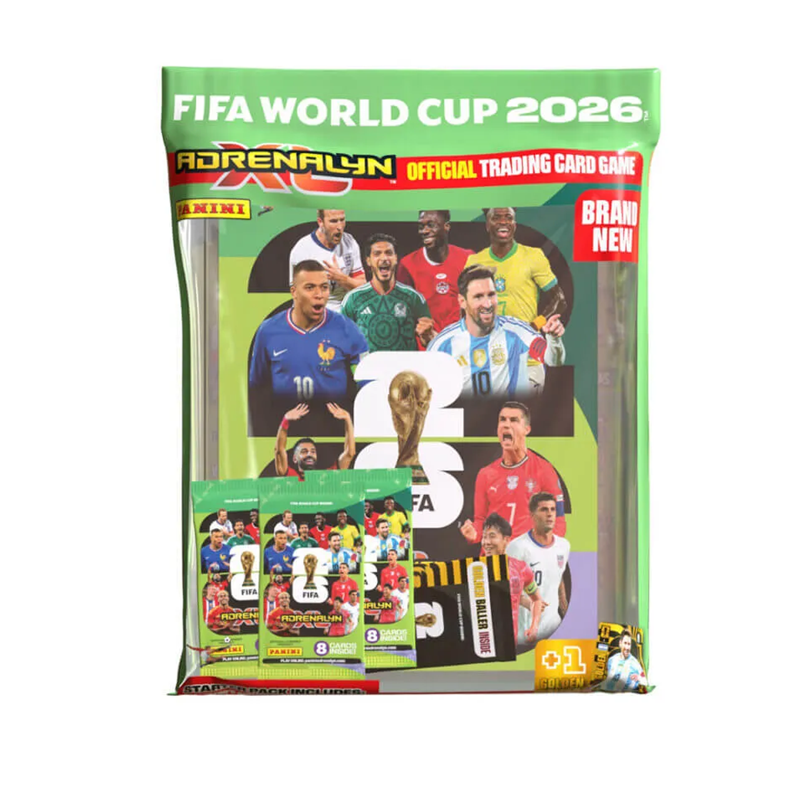 Panini Adrenalyn XL FIFA World Cup Starter Pack Album (Green) | SoccerWearhouse