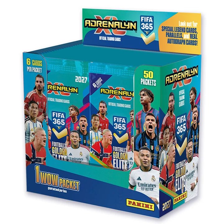 Panini FIFA 365 Adrenalyn XL 2026/27 Soccer Trading Cards Box (Multi) | SoccerWearhouse