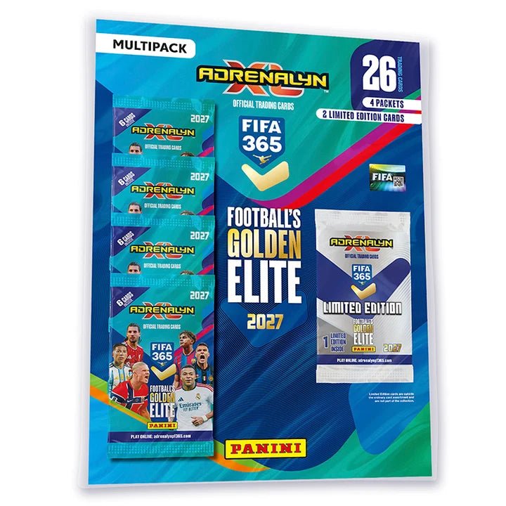 Panini FIFA 365 Adrenalyn XL 2026/27 Soccer Trading Cards Box (Multi) | SoccerWearhouse