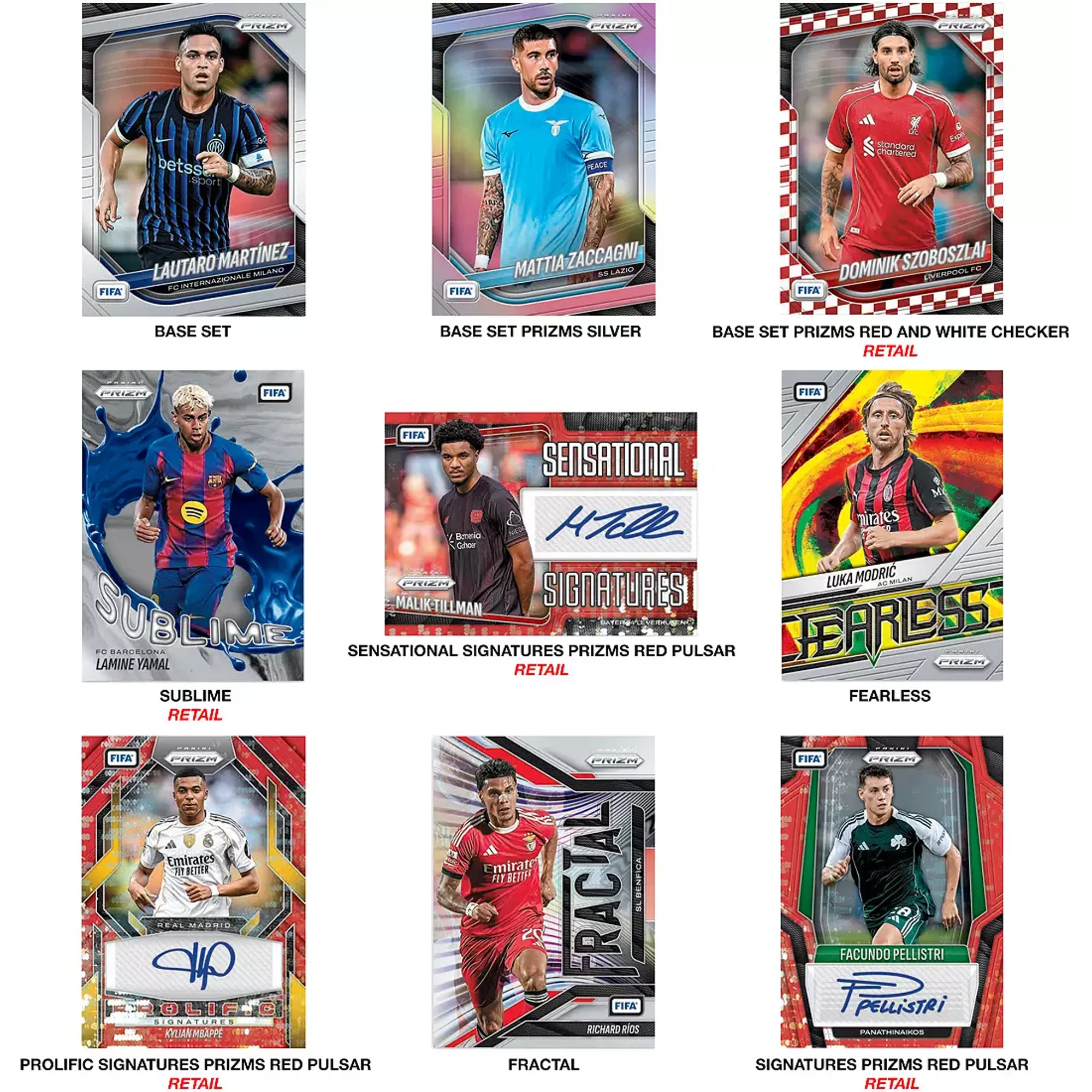 Panini Prizm Soccer Cards Box 25/26 (24 Packs)