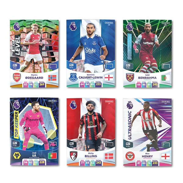 Panini Adrenalyn XL Premier League 22/23 Full Sets Team AFC