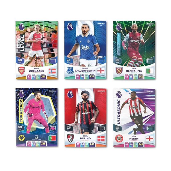 Panini Premier League 2024 Adrenalyn XL Trading Card Pack (6 Cards) Soccer Wearhouse