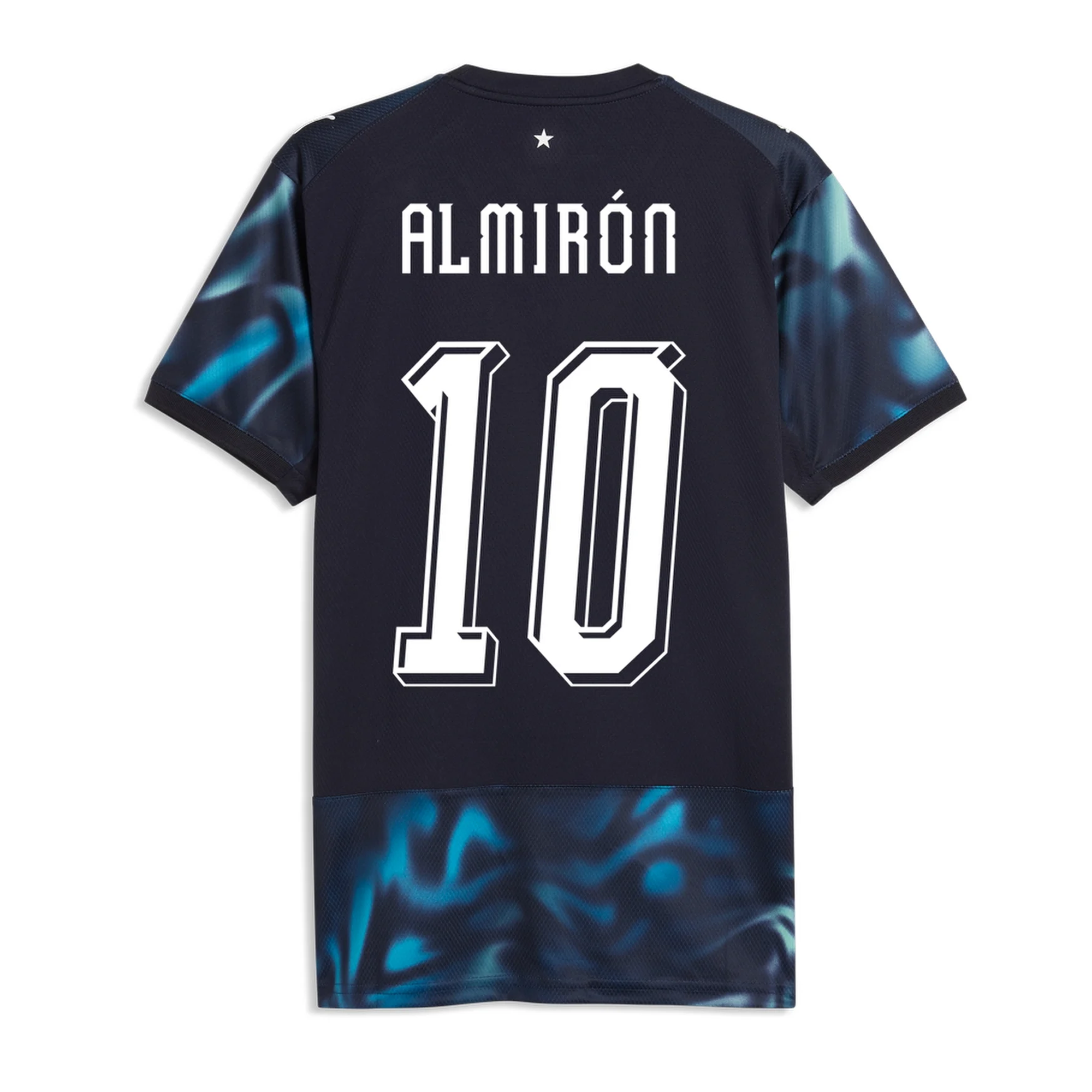 Puma Paraguay Miguel Almirón Away Jersey 2026 (Navy/Tropical Blue)