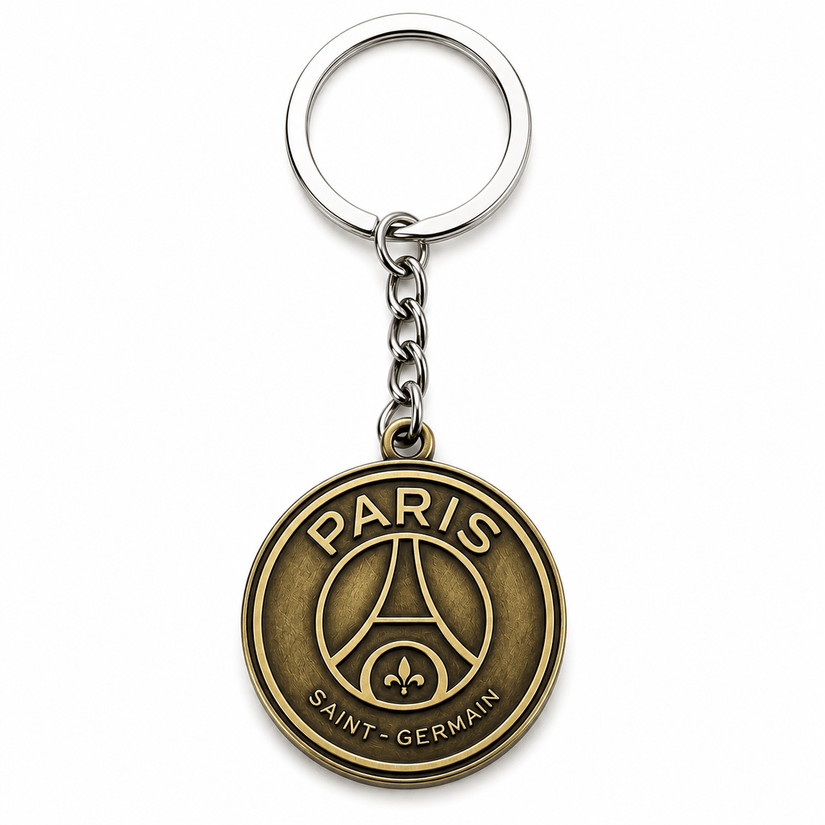 Paris Saint Germain FC Metal Keychain | SoccerWearhouse