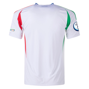 adidas Italy Away Jersey w/ Euro 2024 Patches 24/25 (Blue)