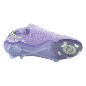 Nike United Phantom GX II Elite FG Soccer Cleats (Purple Agate/Barely Volt)