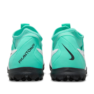 Nike Phantom GX Academy DF Turf Soccer Shoes (Hyper Turquoise/Black-Fuchsia Dream)