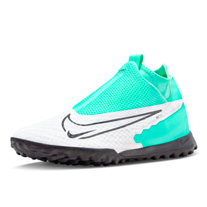 Nike Phantom GX Academy DF Turf Soccer Shoes (Hyper Turquoise/Black-Fuchsia Dream)