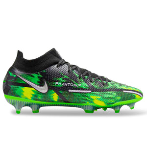 Nike Phantom GT2 Elite DF Shockwave FG (Negro/Platino metalizado)