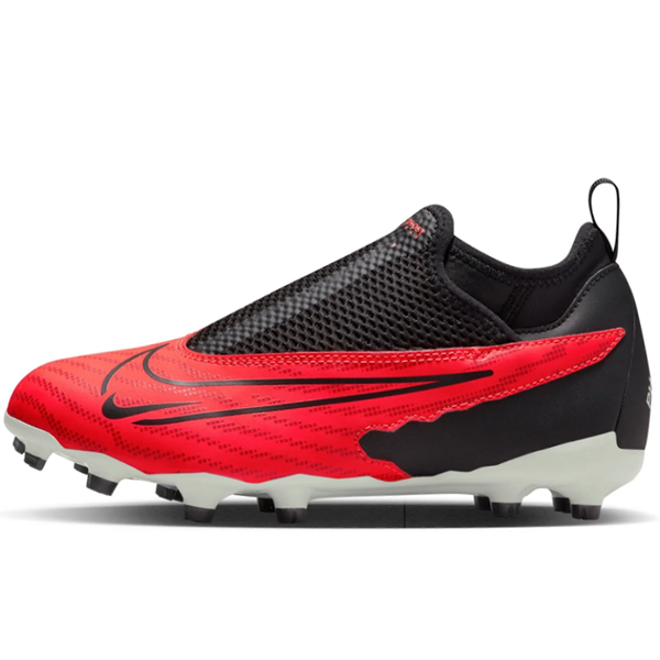 Nike Jr. Phantom GX Academy DF FG MG Soccer Cleats Bright Crimson
