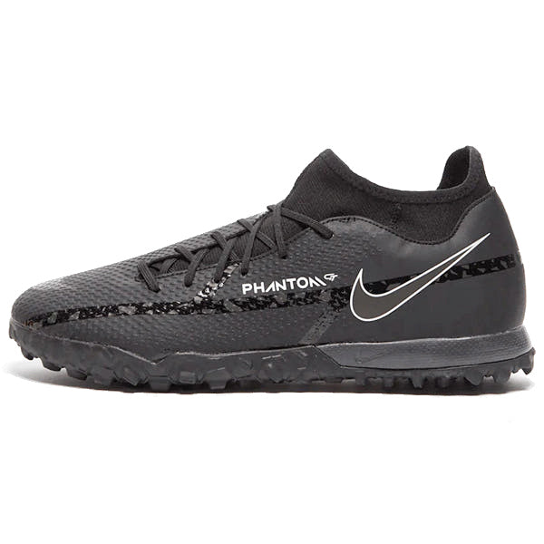 Nike Phantom GT2 Academy DF Turf (Negro/Gris humo oscuro)