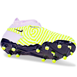 Nike Jr. Phantom GX Academy DF FG/MG Soccer Cleats (Barely Volt/Gridiron)