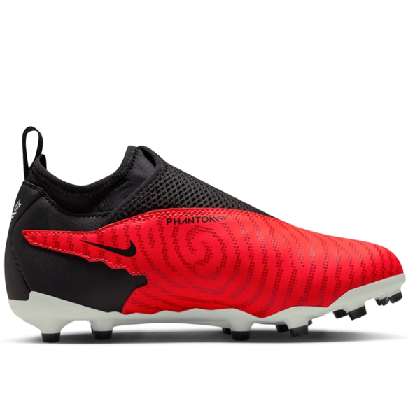 Nike Jr. Phantom GX Academy DF FG/MG Soccer Cleats (Bright Crimson/Whi ...