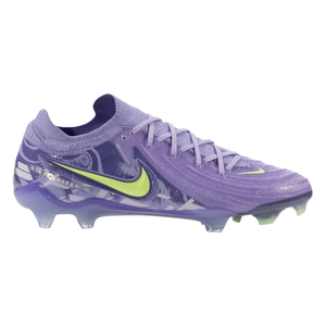 Nike United Phantom GX II Elite FG Soccer Cleats (Purple Agate/Barely Volt)