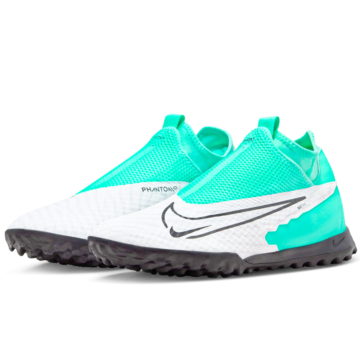 Nike Phantom GX Academy DF Turf Soccer Shoes (Hyper Turquoise/Black-Fuchsia Dream)