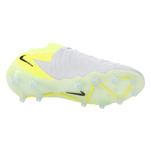 Nike Phantom GX II Elite AG-Pro Soccer Cleats (Metallic Silver/Black-Volt)