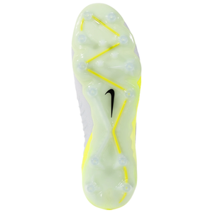 Nike Phantom GX II Elite AG-Pro Soccer Cleats (Metallic Silver/Black-Volt)