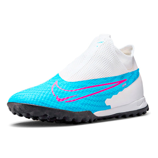 Nike Phantom GX Academy DF Turf (Azul báltico/Rosa explosivo)