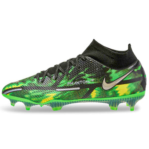 Nike Phantom GT2 Elite DF Shockwave FG (Negro/Platino metalizado)