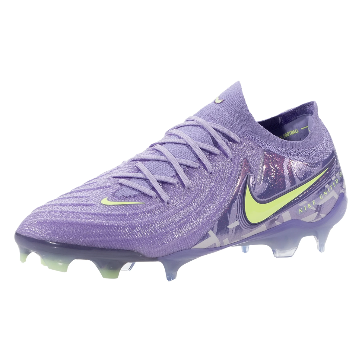 Nike United Phantom GX II Elite FG Soccer Cleats (Purple Agate/Barely ...