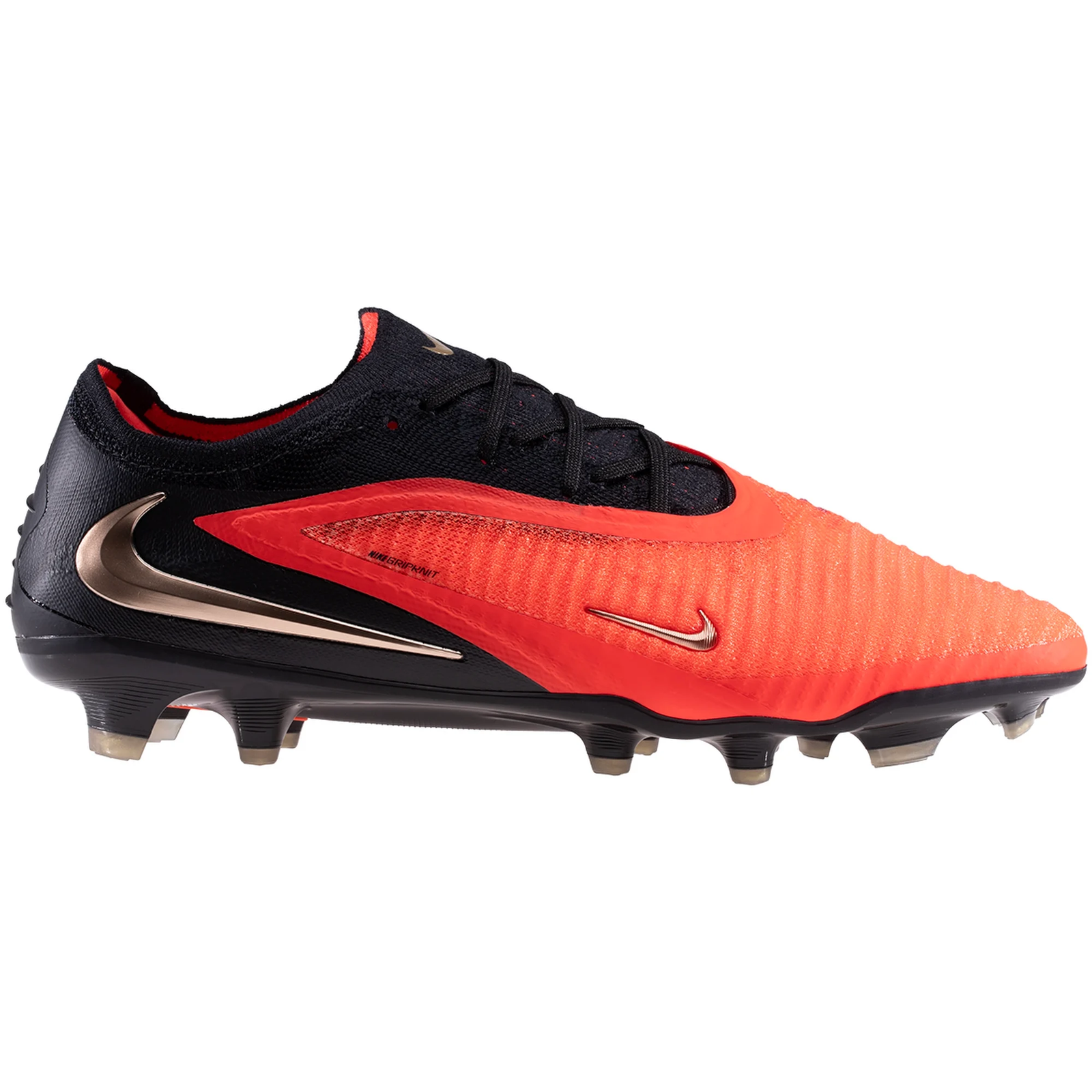 Nike Phantom 6 Low Elite FG Soccer Cleats (Bright Crimson/Blur Black)