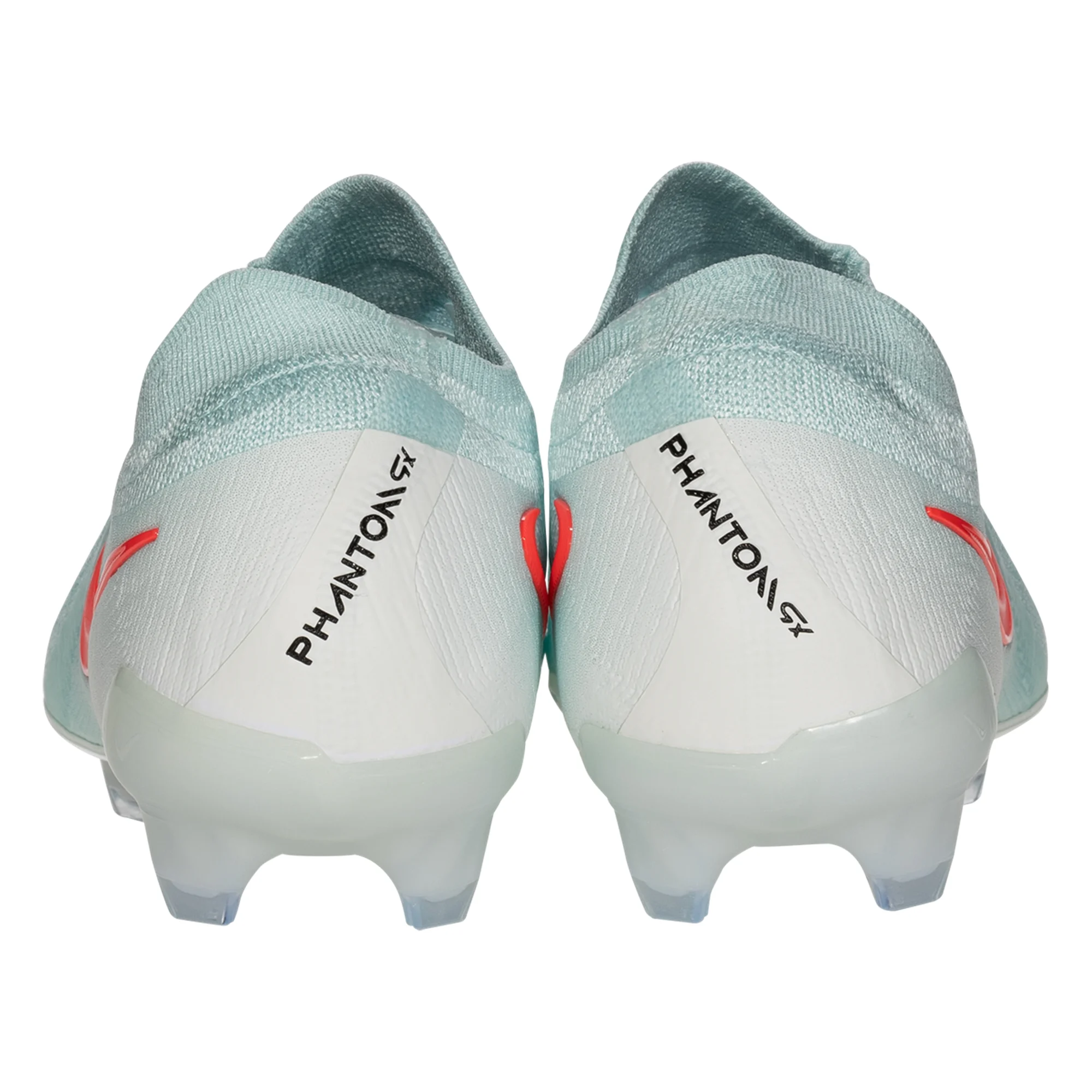 Nike Phantom GX II Elite FG Soccer Cleats (Mint/Atomic Red-Off Noir)