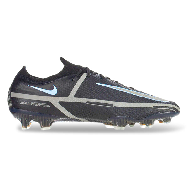 Nike Phantom GT2 Elite FG Soccer Cleats(Black/Iron Grey)