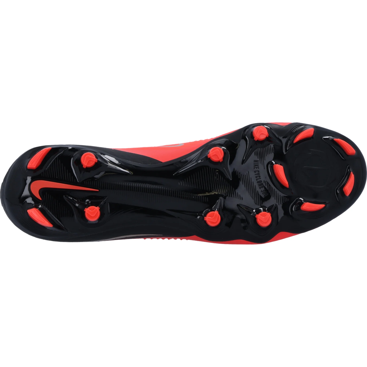 Nike Phantom 6 High Academy FG/MG Soccer Cleats (Bright Crimson/Blur Black)
