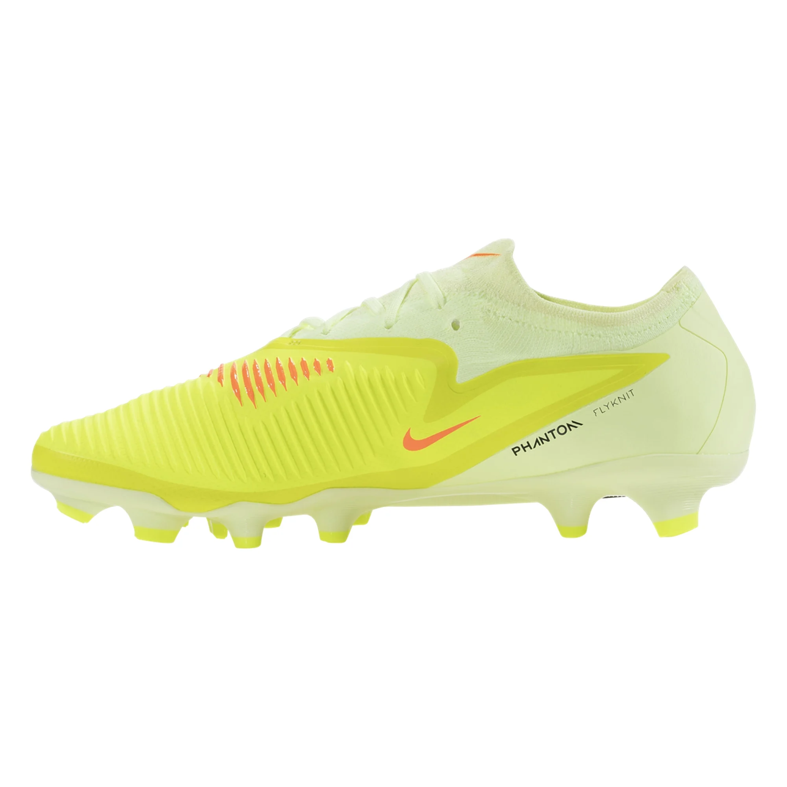 Nike Phantom 6 Low Pro Firm Ground Soccer Cleats (Hyper Crimson/Black/Limelight)