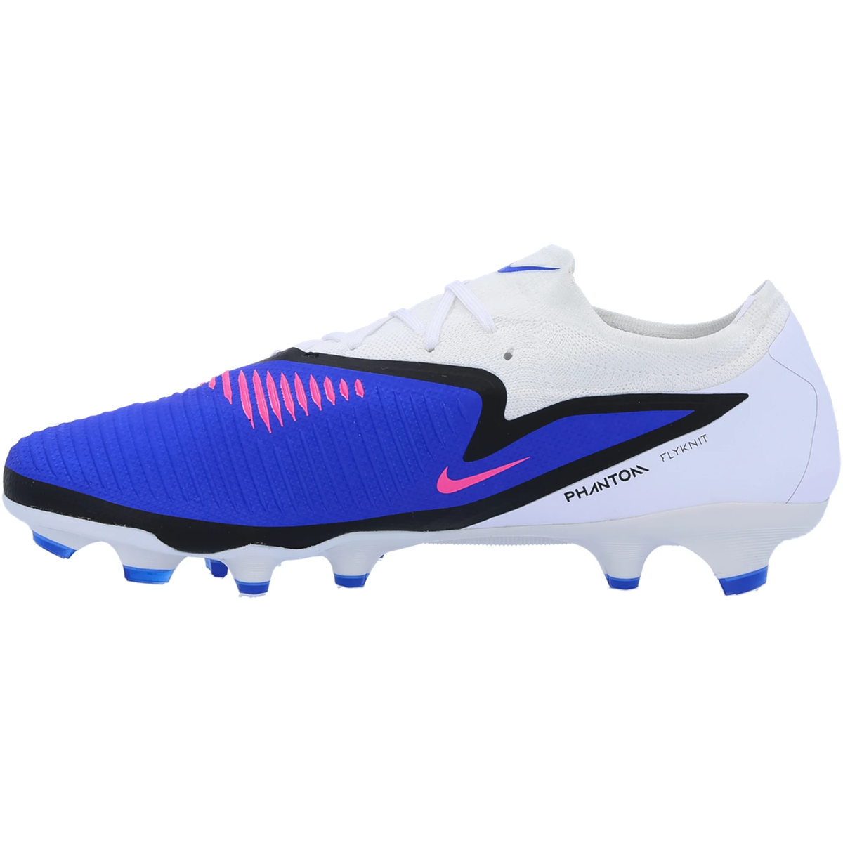 Nike Phantom 6 Low Pro FG Soccer Cleats (Racer Blue/White)