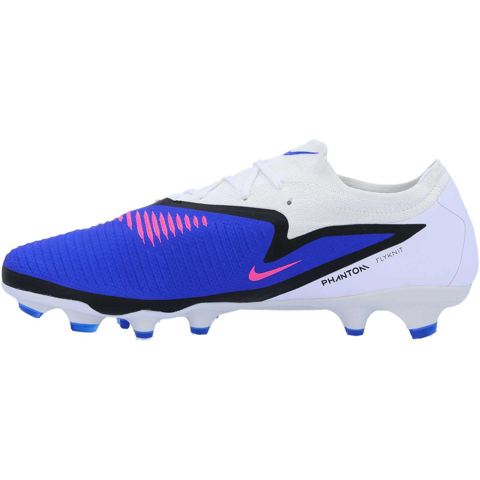 Nike Phantom 6 Low Pro FG Soccer Cleats (Racer Blue/White)