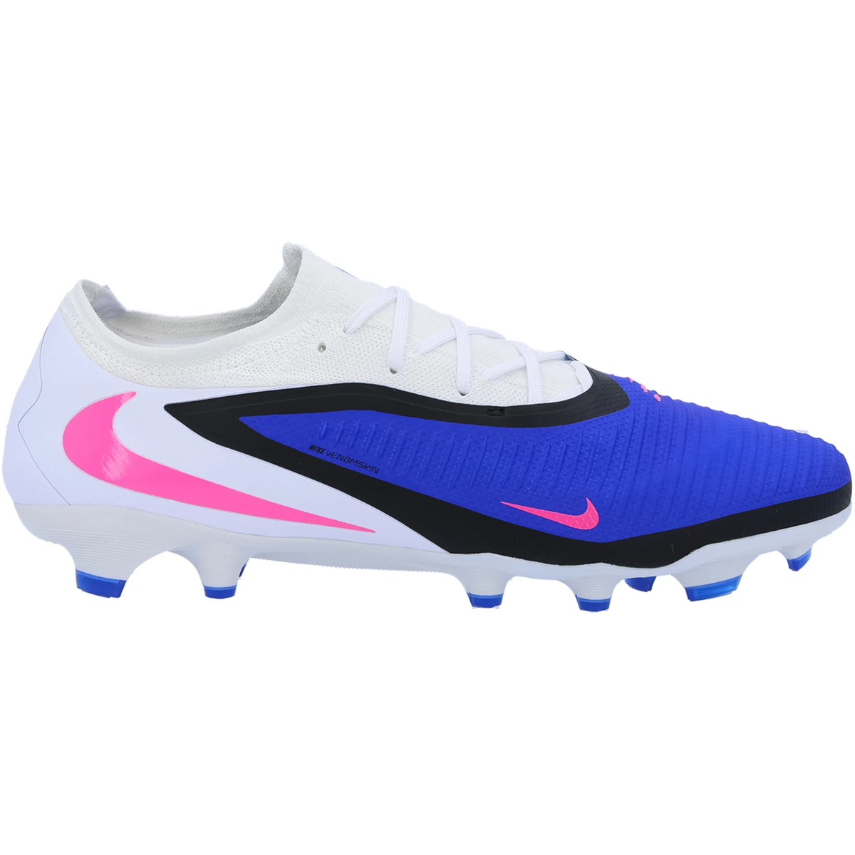 Nike Phantom 6 Low Pro FG Soccer Cleats (Racer Blue/White)