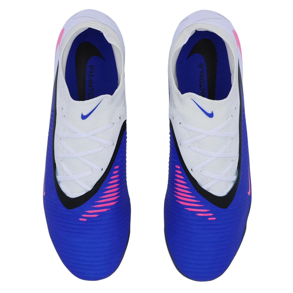 Nike Phantom 6 Low Pro FG Soccer Cleats (Racer Blue/White)