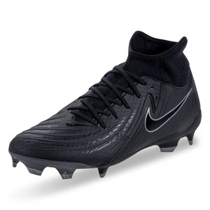 Nike Phantom Luna II Academy FG/MG Soccer Cleats (Black/Black)